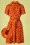 Pretty Vacant - Kim Icelolly-jurk in gebrand oranje