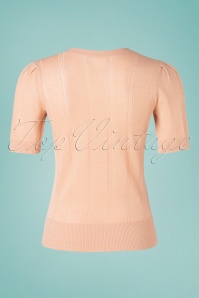 King Louie - 60s Agnes Decor Top in Pale Pink 3