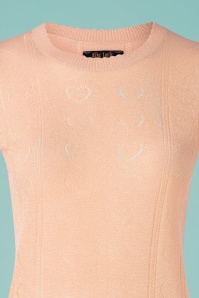 King Louie - 60s Agnes Decor Top in Pale Pink 4