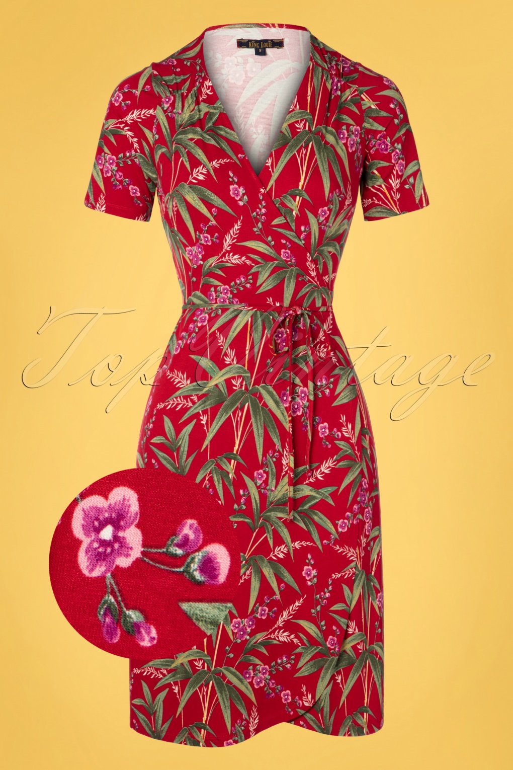 mandy wrap dress