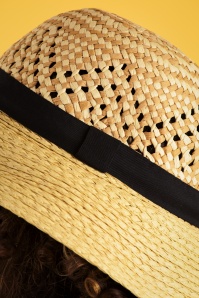 Amici - 50s Torres Straw Hat in Natural 3