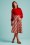 KingLouie 31739 Juno Stripe Skirt Red200305 020L