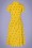Pretty Vacant - 60s Jonie Pretty Floral Dress in Yellow 4