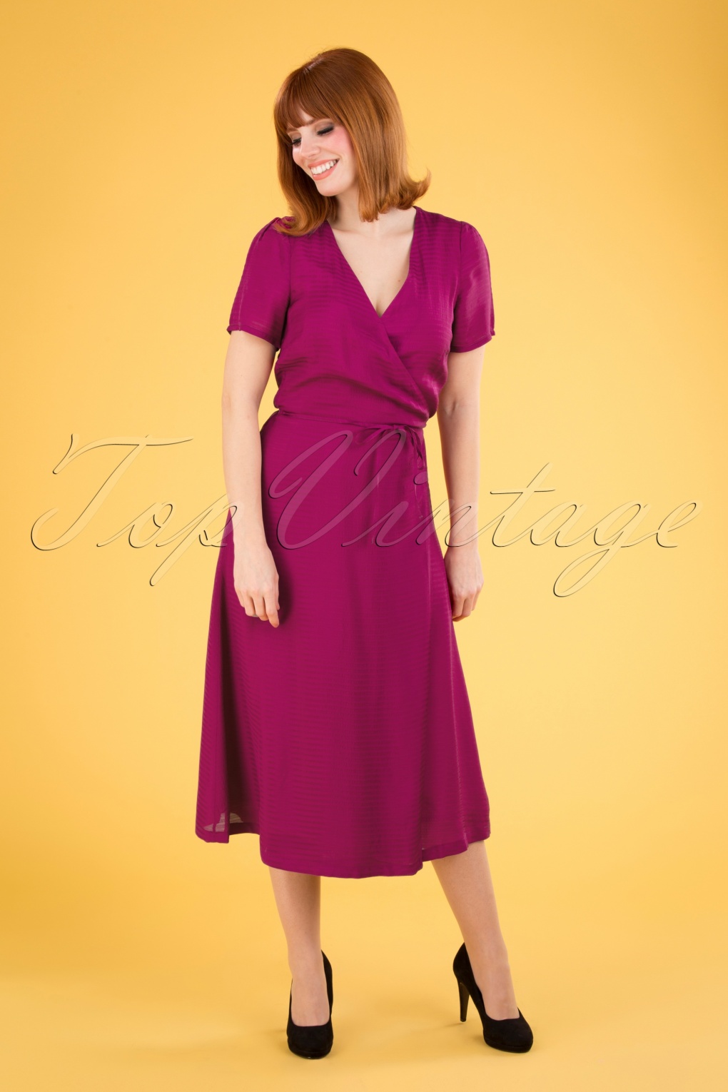 king louie wrap dress