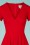 Collectif TV 32708 Norah Swing Dress Red 200305 007V