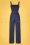 Collectif TV 32719 Olympia Plain Jumpsuit Navy 200304 008W