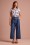King Louie - 70s Ava Chambray Pants in River Blue