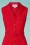 Collectif ♥ Topvintage - Caterina pencil jurk in rood 3