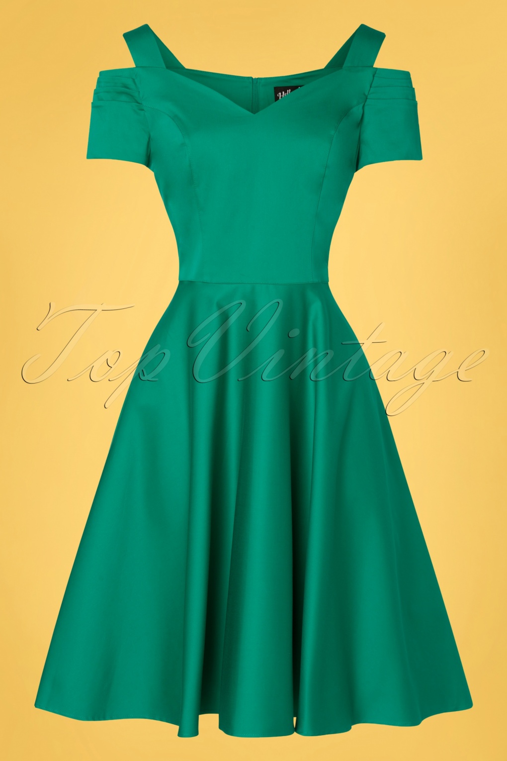 sea green dress