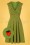 Blutsgeschwister - 60s Ohlala Tralala Dress in Strawberry Soucre Green
