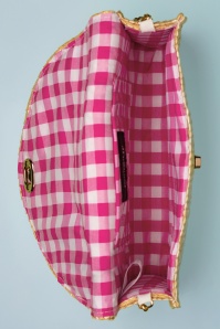 Collectif Clothing - Handtasche aus Sonnenblumenstroh 3