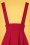 Tatyana - 50s Jumper Swing Skirt in Red 3