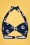 Esther Williams - 50s Classic Anchors Bikini Top in Navy
