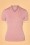 Collectif ♥ Topvintage - Wendy Knitted Top Années 50 en Rose 2