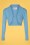 Collectif ♥ Topvintage - Jean Knitted Bolero Années 50 en Bleu 2