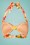 Esther Williams - 50s Classic Fruit Punch Bikini Top in Light Pink 4