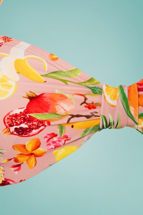 Esther Williams - Classic Fruit Punch bikini top in lichtroze 2