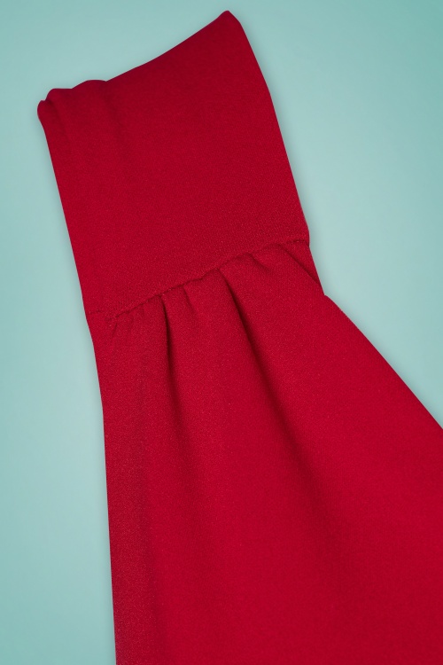 Vintage Chic for Topvintage - 50s Betty Pencil Dress in Lipstick Red 3