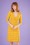 Blutsgeschwister - 60s Pfadfinderehrenwort Dress in Orange Picking Yellow
