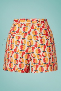 Mademoiselle YéYé - Oh La La shorts in Fruit Salad rood en oranje 3