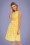 Mademoiselle YéYé - 60s Non-Stop Dancing Dress in Heartbeat Yellow 2
