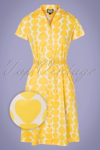 Vintage Chic for Topvintage - Diana Swing Dress Années 50 en Framboise