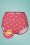 Bettie Page Swimwear - Bunch a Bunch bikini broekje in rood en wit