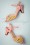 Bettie Page Shoes - Margot sandalen met bandjes in roze 2