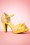 Bettie Page Shoes 32421 Sue Heels Peeptoe Yellow Beige 20200320 0010W