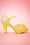 Bettie Page Shoes 32421 Sue Heels Peeptoe Yellow Beige 20200320 0005W