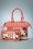 Vendula - Cat Cafe Mini Grab Bag Années 50 en Rose 7