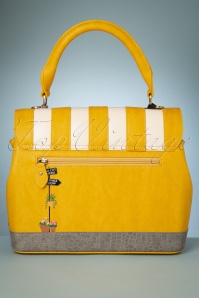 Vendula - 50s Flower Shop Tote Bag in Yellow 5
