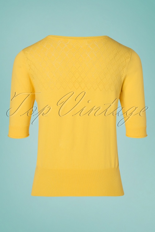 LE PEP - 60s Caddy Top in Primrose Yellow 2