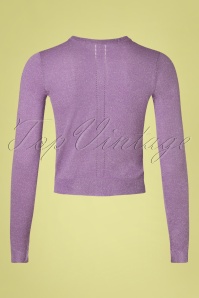 LE PEP - Caelyn vest in violet lurex 2