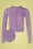 LE PEP - Caelyn vest in violet lurex