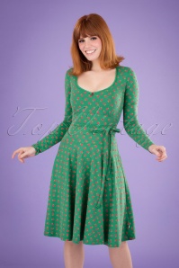 Blutsgeschwister - Ode To The Woods Kleid in Apple Picking Green