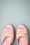 Bettie Page Shoes - Sue peeptoe pumps in roze 4