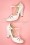 Bettie Page Shoes 32429 Laura Tstrap white Heels 20200320 0023W