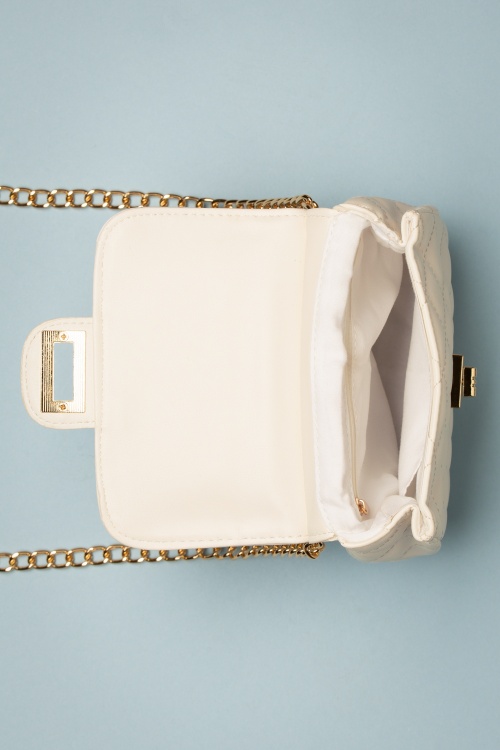 Darling Divine - 50s Pure Love Bag in Ivory White 4