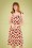 Compania Fantastica - 60s Fresas Summer Dress in Cream