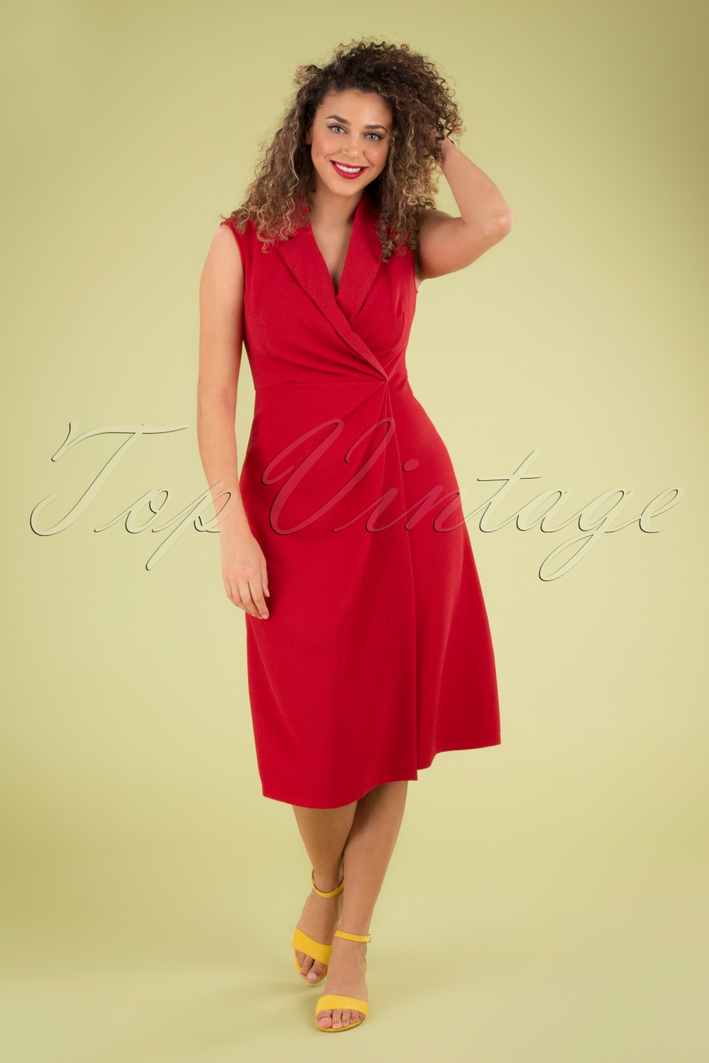 closet red dress