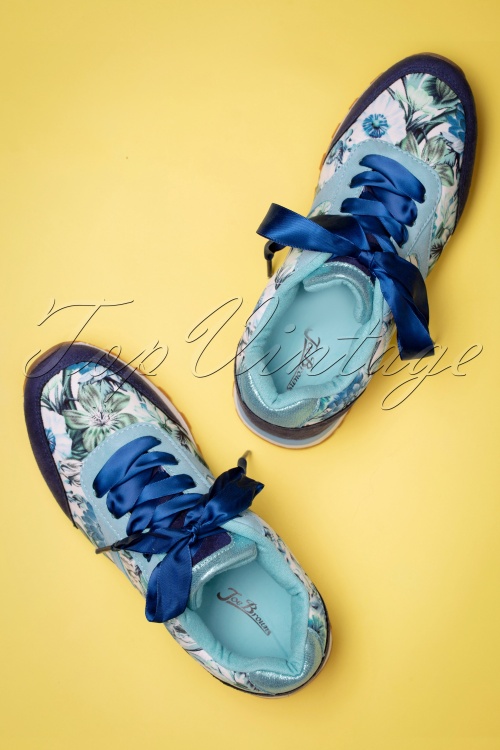 Joe Browns Couture - Funky Mix sneakers in blauw 2