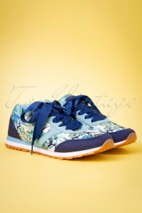 Joe Browns Couture - Funky Mix sneakers in blauw 5