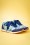 Joe Browns Couture - Funky Mix Sneakers Années 50 en Bleu 5