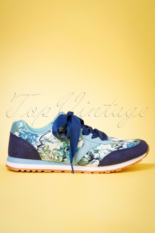 Joe Browns Couture - Funky Mix Sneakers in Blau 4