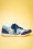 Joe Browns Couture - Funky Mix Sneakers Années 50 en Bleu 4