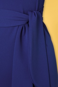 Vintage Chic for Topvintage - Janna Pencil Dress Années 50 en Bleu Roi 3