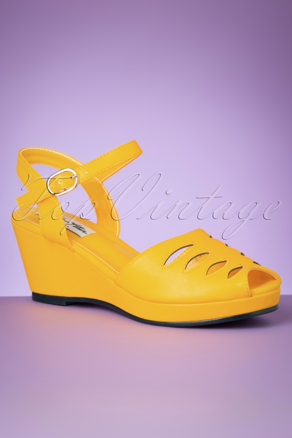 yellow wedges