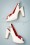 Lulu Hun 32752 Susan Pump White Red Heels Bow 20200403 0028 W