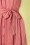 Wow To Go! - Ariane strepen jurk in rozenbottelroze 5